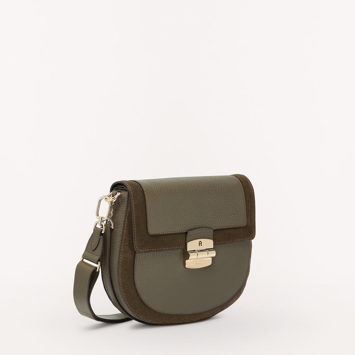 Furla Club 2 Vesker Oslo - Crossbody Dame Grønn NOR870529